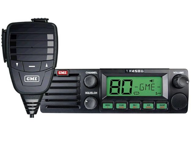 TX4500 DIN size 5 watt UHF CB radio